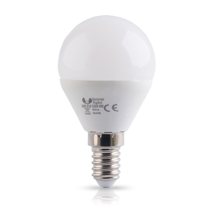 LED-lampa E14 G45 4W - 15 LED