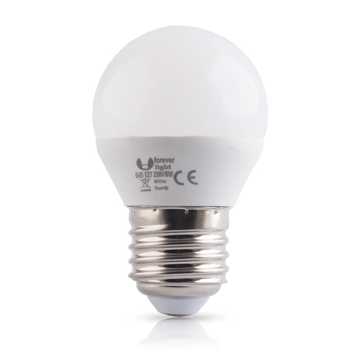 LED-lampa E27 G45 4W - 15 LED