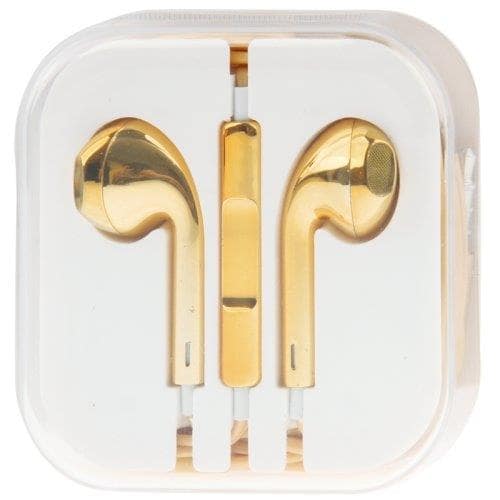 Earpods Volym&Mic iPhone - Gold