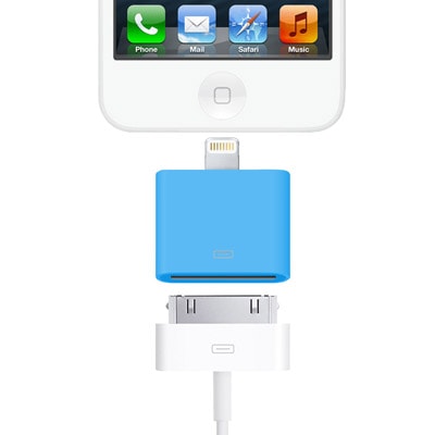 Adapter iPhone till iPhone 5 / 6 /6s / SE / iPad Mini / Air