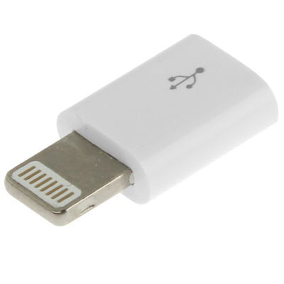 Micro USB Adapter till iPhone 6/6s / iPhone 5 / SE mm