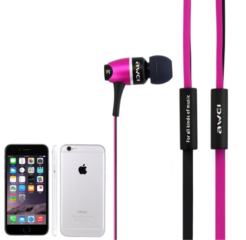 Awei S80vi In-ear Stereo headset till iPhone 5 & 6/6s / SE