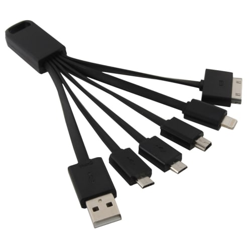 USB-laddare 5i1 Multifunktion