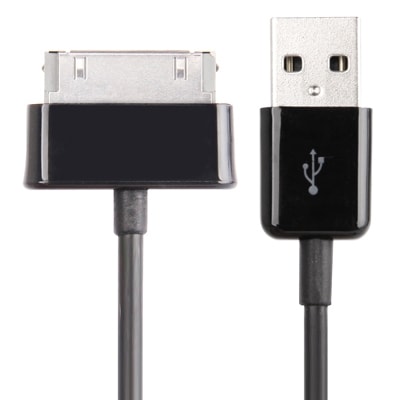 USB-datakabel med 30-pin-anslutning för Samsung Galaxy Tab