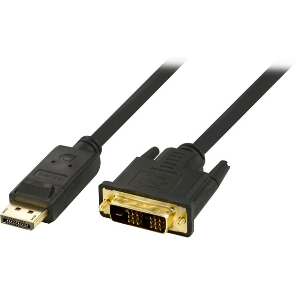 DisplayPort till DVI-D Single Link - 2 Meter