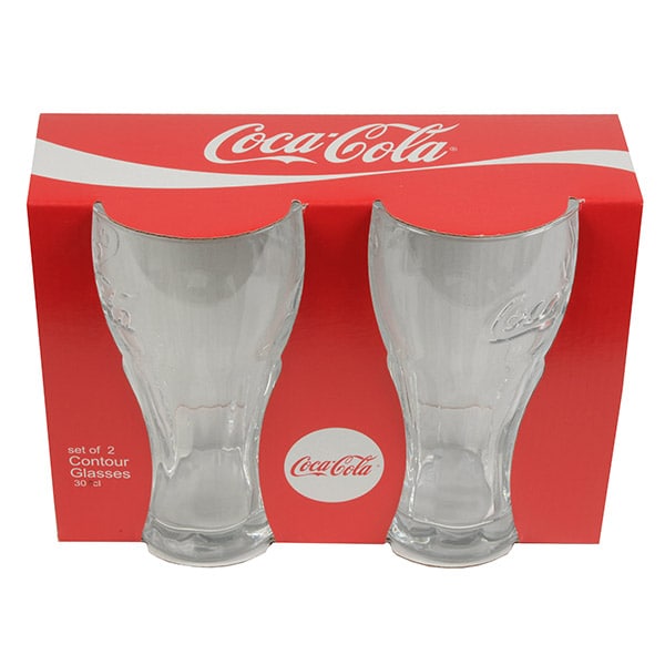 Coca Cola Dricksglas 2-pack