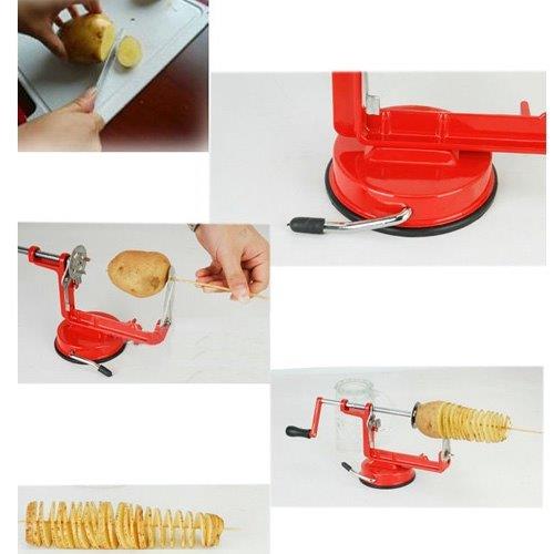 Spiral Potatis chipsmaskin - Helautomatisk