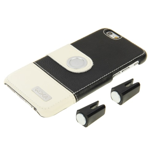 WOKA Skinnfodral iPhone 6/6s plus med inbyggd bilhållare