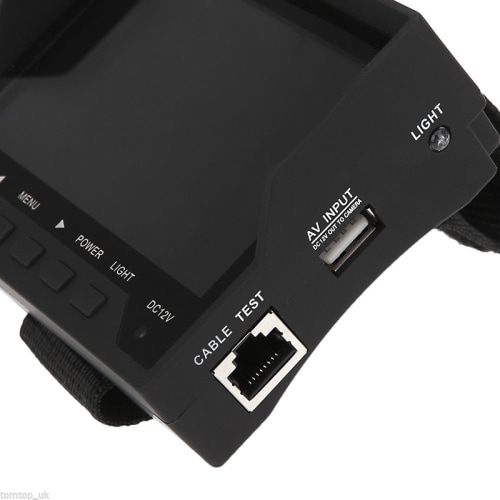 LCD Testskärm för felsökning av CCTV övervakningskamera