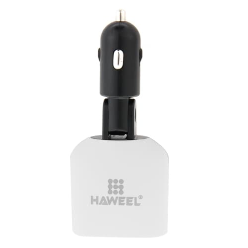 HAWEEL LED Vinklad Billaddare 3.4A Dual
