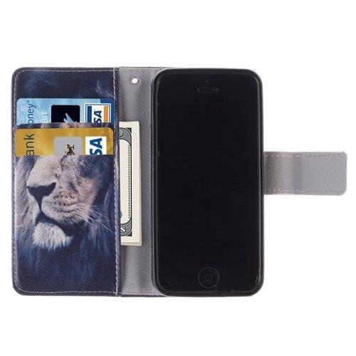 Flip fodral hållare & kreditkort till iPhone 5 & 5