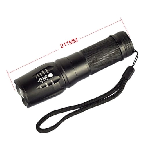 Ficklampa LED CREE XM-L T6 5-Mode 2000LM