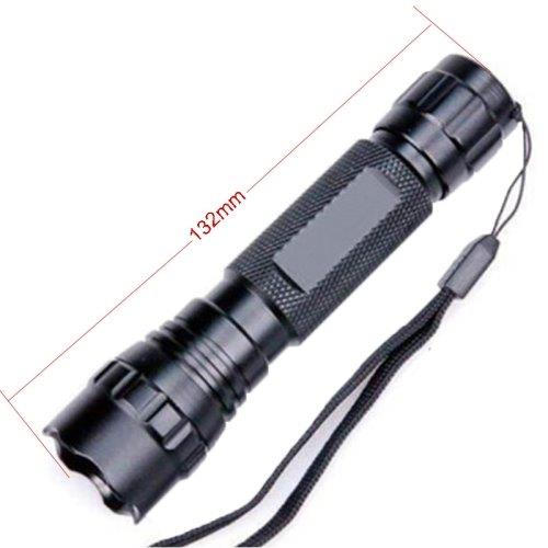Ficklampa UV CREE-XPE 600LM 5-Mode - Lila ljus