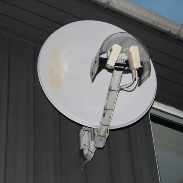 Väderskydd för Parabol satellit LNB Mikrovågshuvud