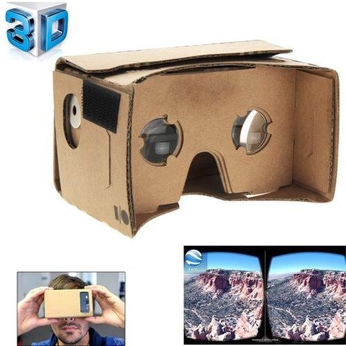 Glasögon VR 3D teknik NFC till Mobiltelefon 4-5"