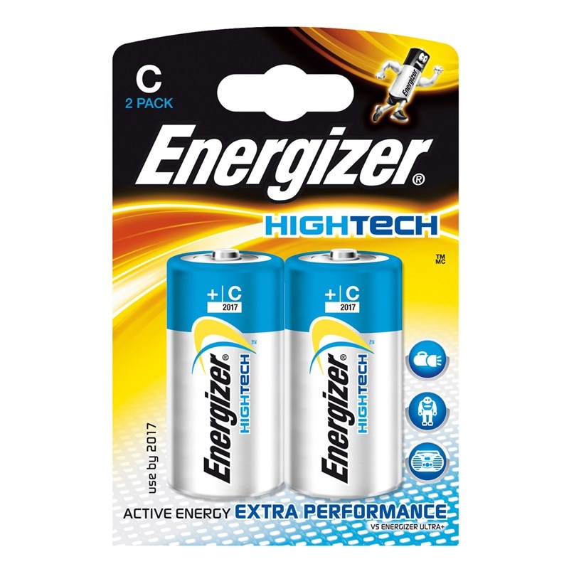 ENERGIZER Ultimate HighTech Batteri C/LR14 - 2 Pack