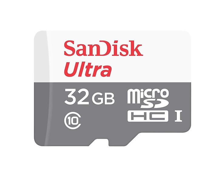 32GB Sandisk Ultra MicroSDHC UHS-I 80MB/s Class 10