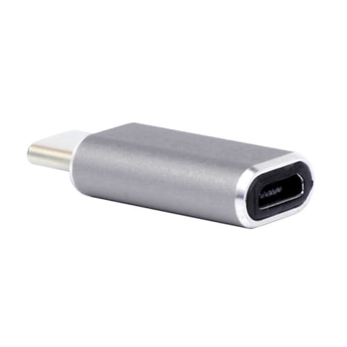 MicroUSB till USB 3.1 Typ-c Adapter - Metallfinish