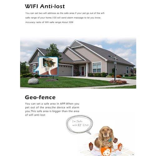GPS Tracker Hund - Wifi/GPS /Vattentät