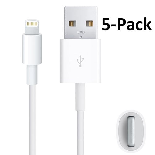 Lightning / Usb kabel -  iPhone 5/6  & iPad Air/Mini - *5-Pack*