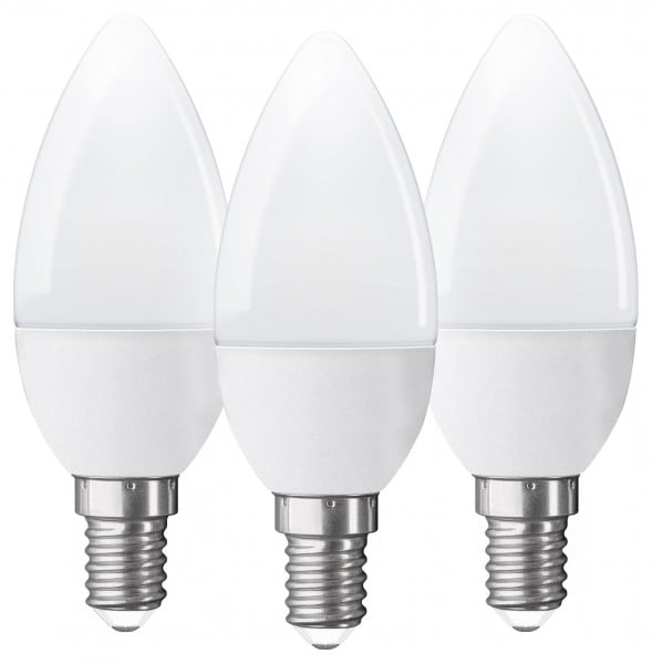 LED-lampa E14 3W 250L 3-pack