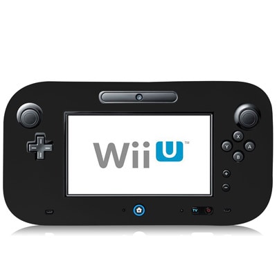 Silikonskydd till Nintendo Wii U Gampad - Svart