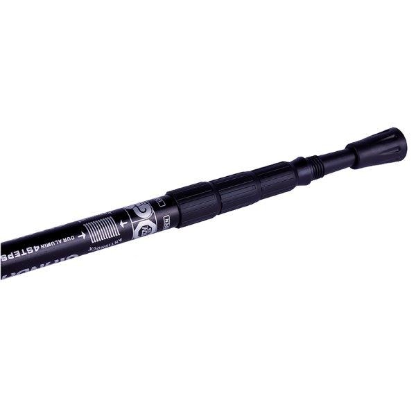 Sammenleggbar spaserstokk i justerbar lengde 50-105 cm