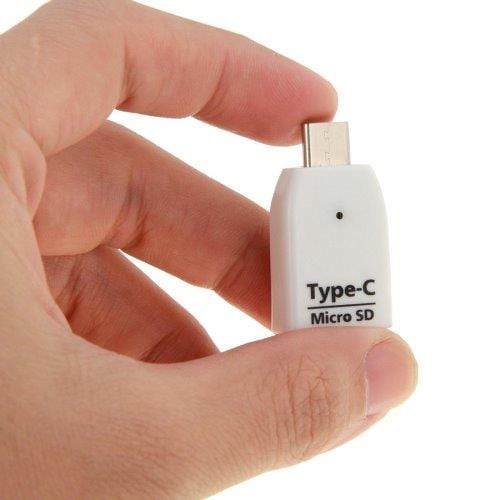 USB 3.1 Typ-C Micro SD SDXC TF kortläsare