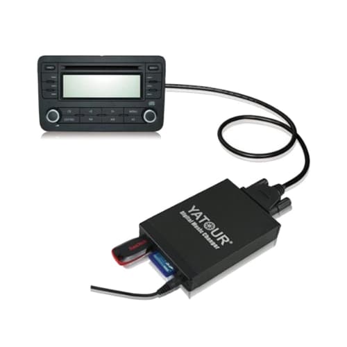 Mediaomvandlare för Mercedes bilar - USB / SD / AUX