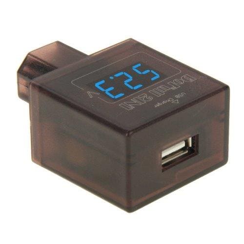 Batterimätare för elektrisk cykel + USB laddare