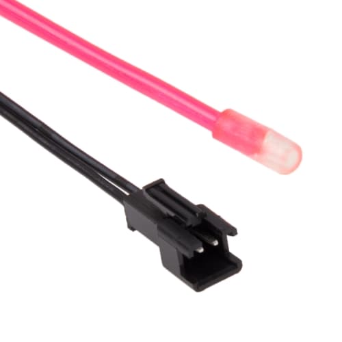 Neon Wire för bil - 5m vattentät Rosa färg