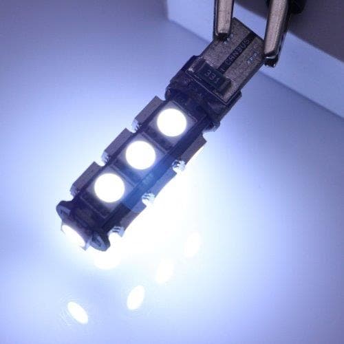 LED diodlampa T10/W5W 2,5W 13 LED 5050 SMD CANBUS Vit färg - 2Pack