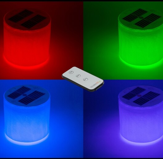 Technaxx LED RGB Solcells lanterna