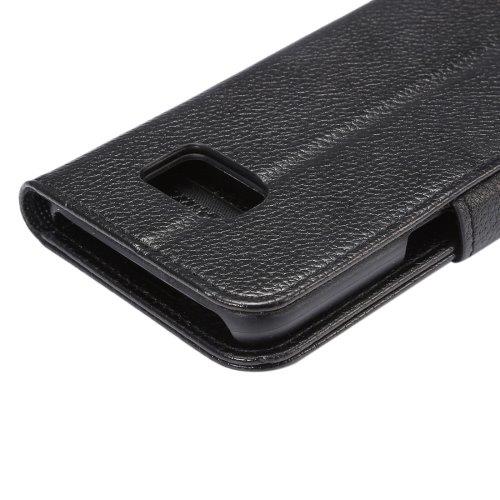 Mobilfodral hållare & kortuttag kreditkort Samsung Galaxy S7 Edge svart