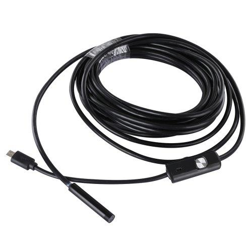 Inspektionskamera till mobiltelefon – 5 meter med LED-belysning och USB-anslutning