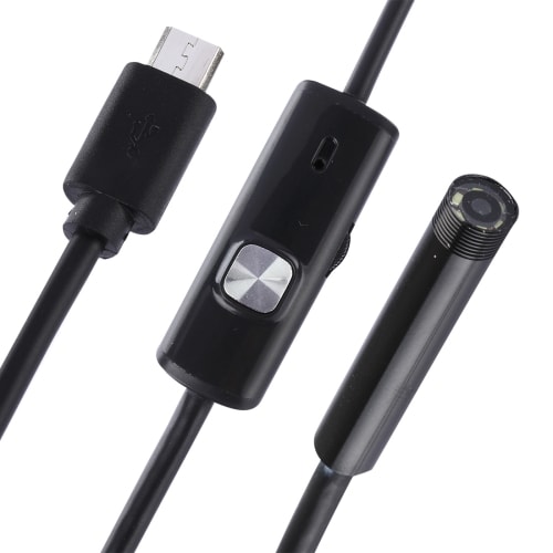 Inspektionskamera till mobiltelefon – 5 meter med LED-belysning och USB-anslutning