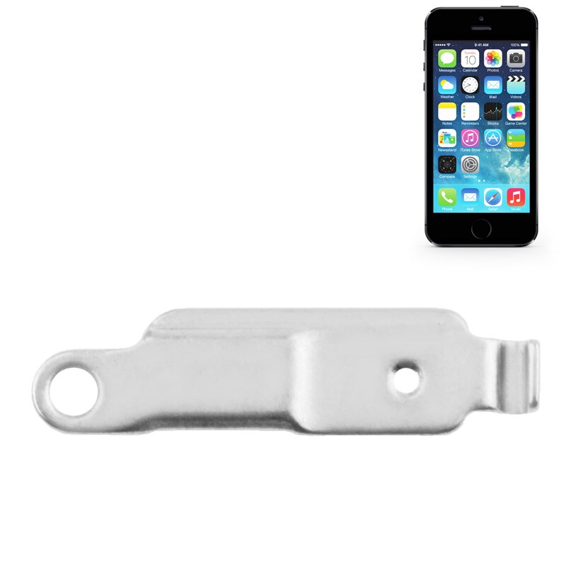 Av/På knapp Metallhållare iPhone 5S