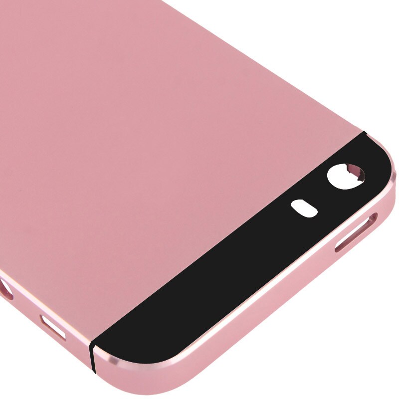 Komplett skalbyte med knappar iPhone 5S - Rosa