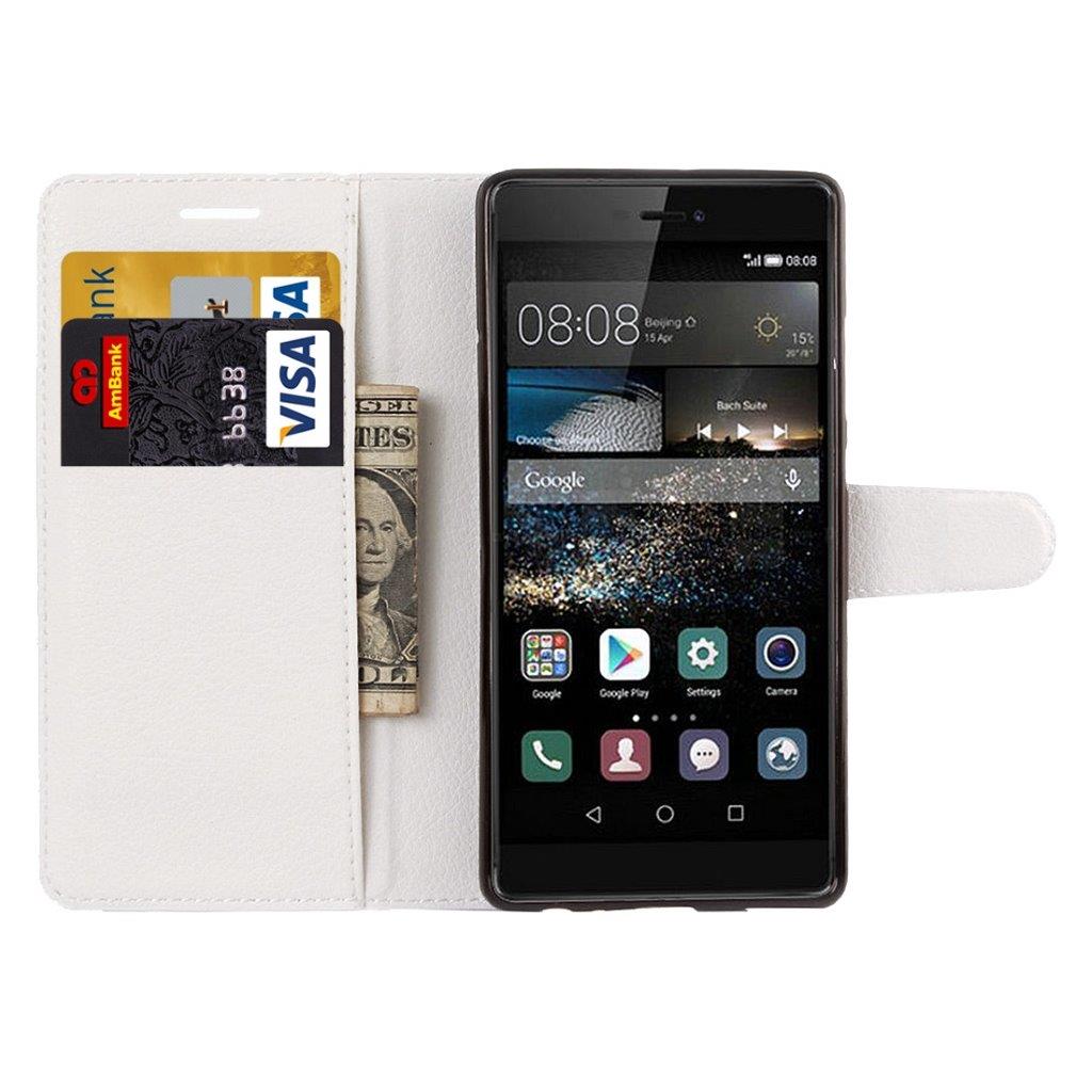 Fodral med kreditkortsfack och hållare till Huawei P9