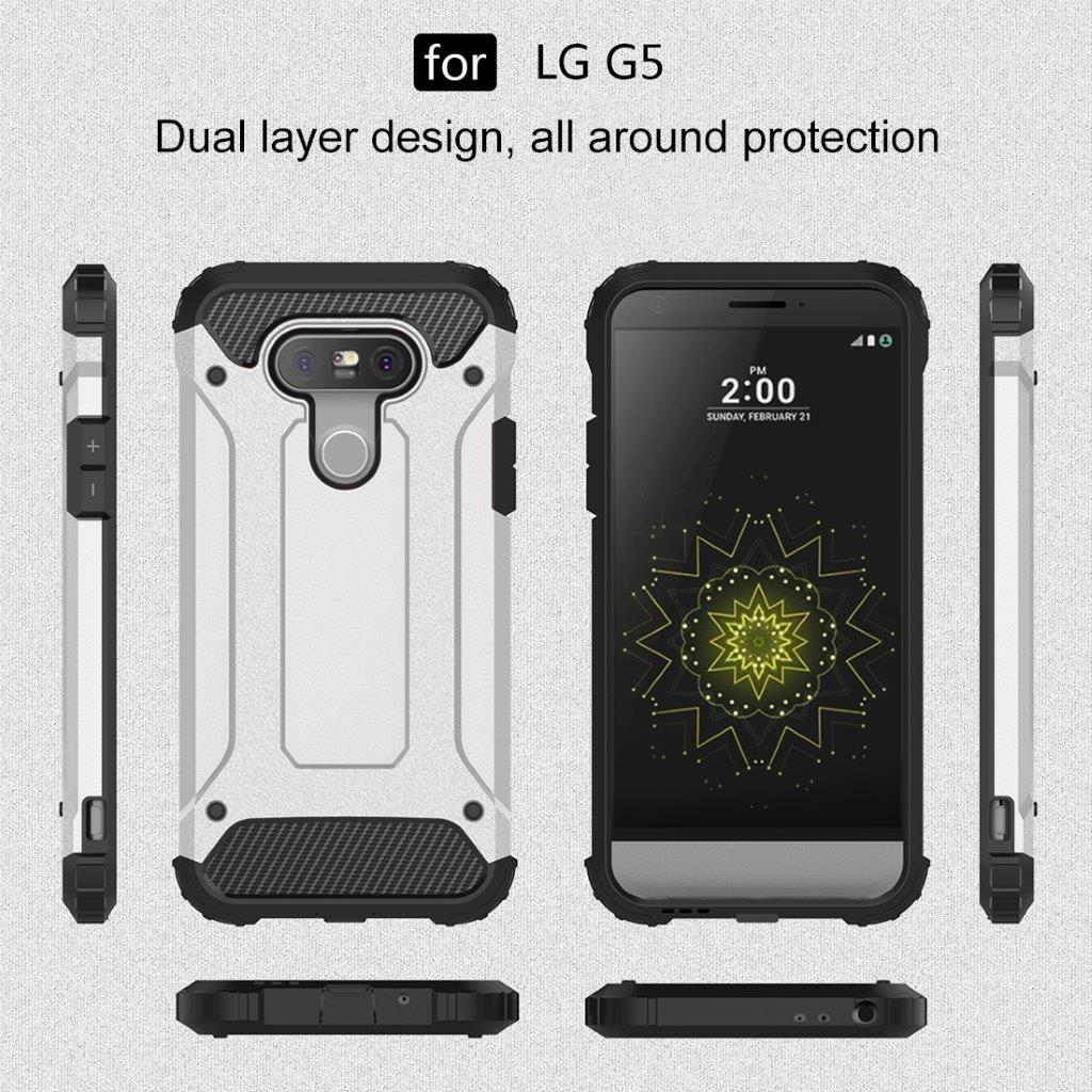 Armor Skal till LG G5 Silver