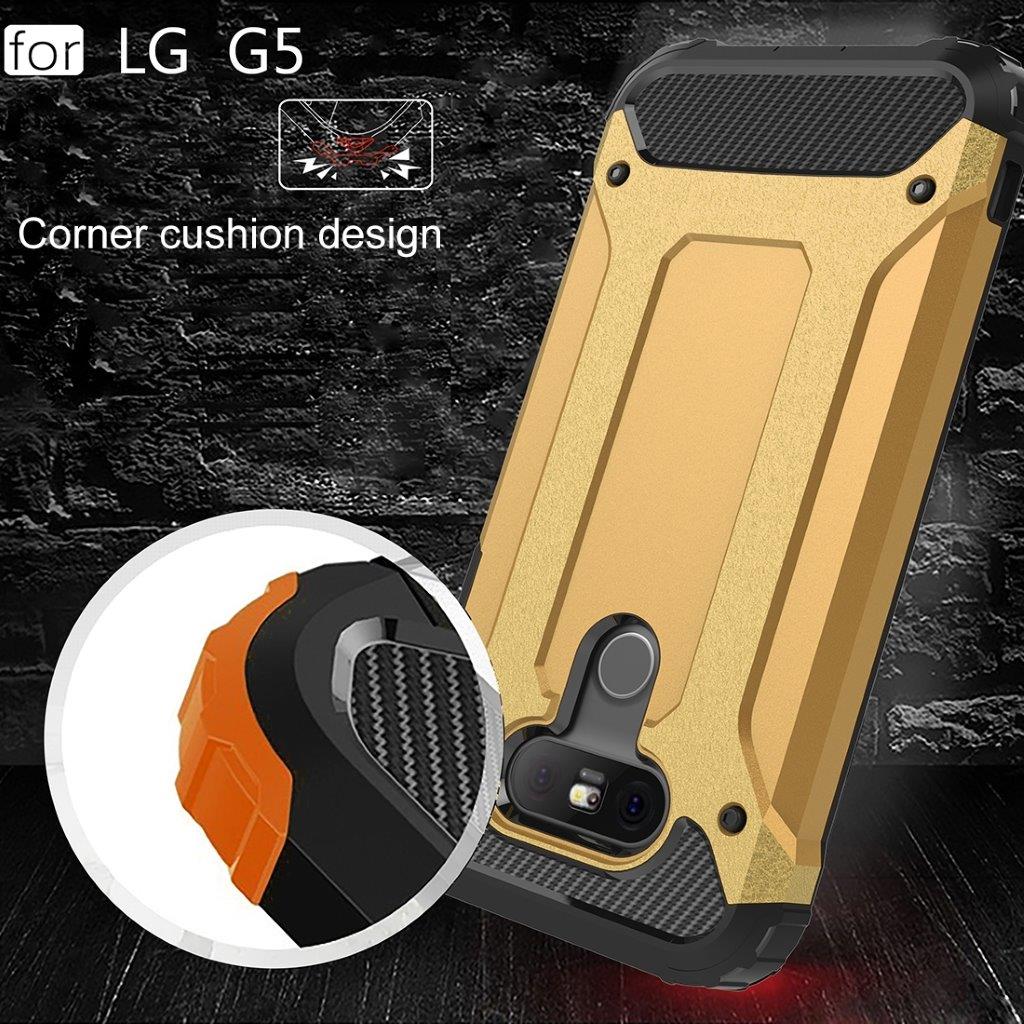 Mobilskal Armor till LG G5 Guld
