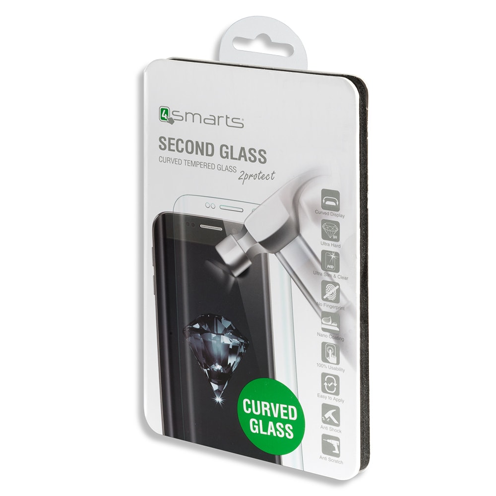 4smarts Second Glass till Samsung Galaxy S7 Edge silver