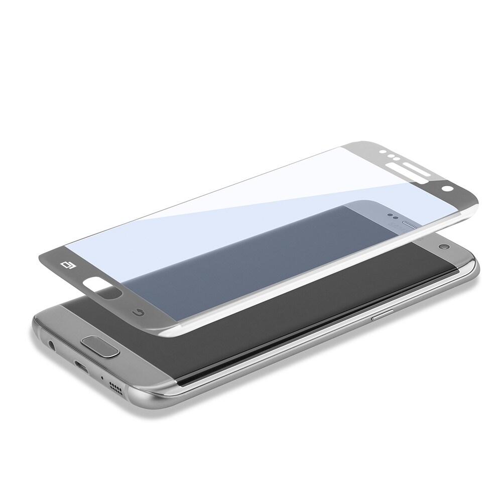4smarts Second Glass till Samsung Galaxy S7 Edge silver