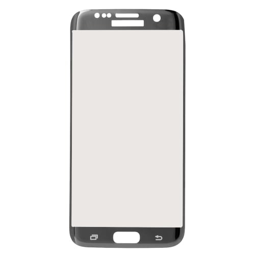 Böjt Skärmskydd i glas Samsung Galaxy S7 Edge - Silver