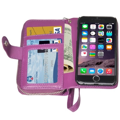 Plånbok iPhone 6 & 6S - Lila