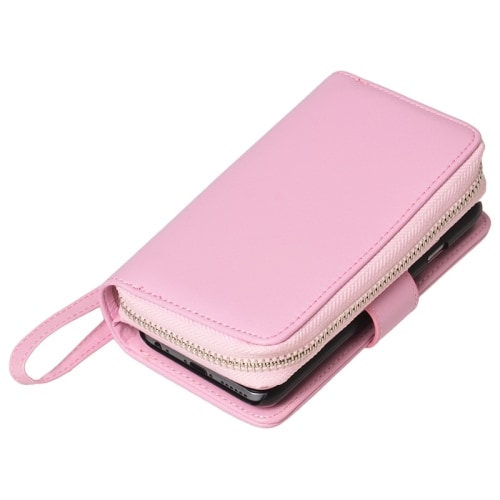 Plånbok fodral med rem iPhone 6 Plus & 6S Plus - Rosa