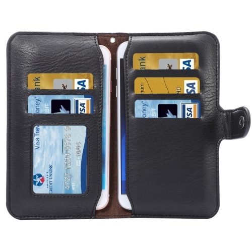 Plånboksfodral med kortuttag för normalstora mobiler - iPhone / Samsung
