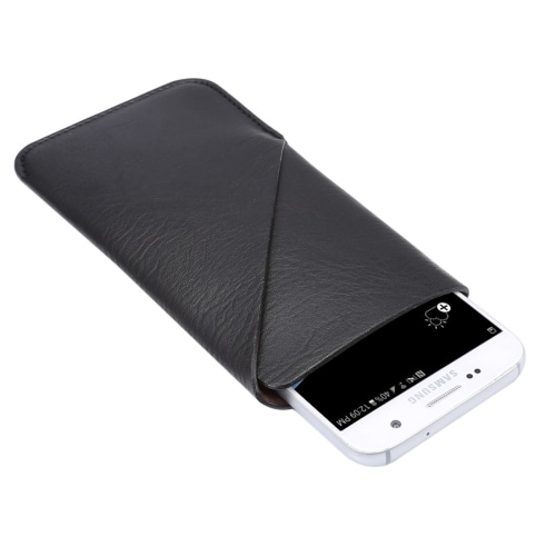 Slip-In fodral med kortuttag för normalstora mobiltelefoner - iPhone / Samsung