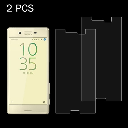 Glasskydd Sony Xperia X Performance- 2Pack skärmskydd i glas