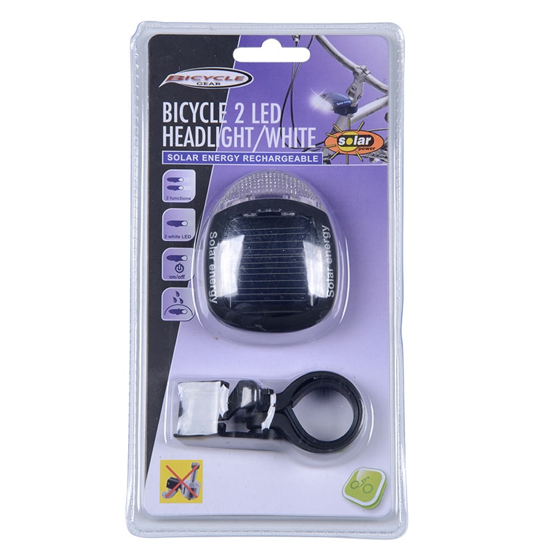 Cykelbelysning solcell LED